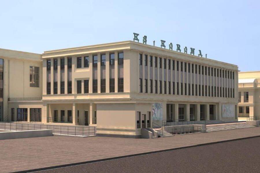 wizualizacja budynku ks korona