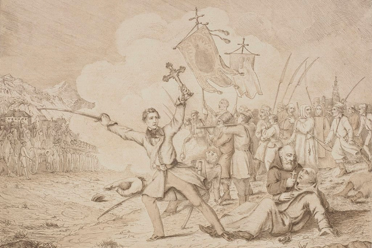 Podgórskie ślady powstania krakowskiego