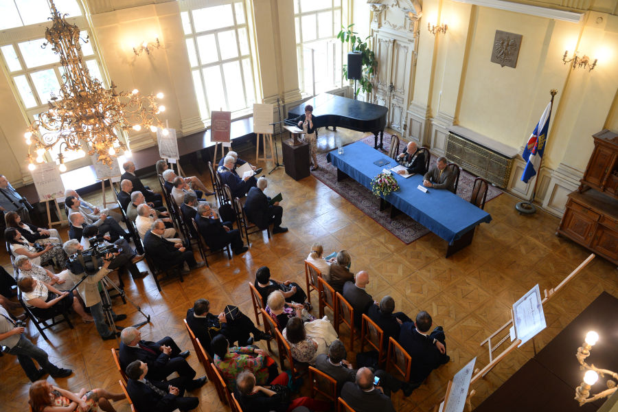 Uroczysta sesja Rady Miasta Krakowa z okazji 100-lecia połączenia Podgórza z Krakowem