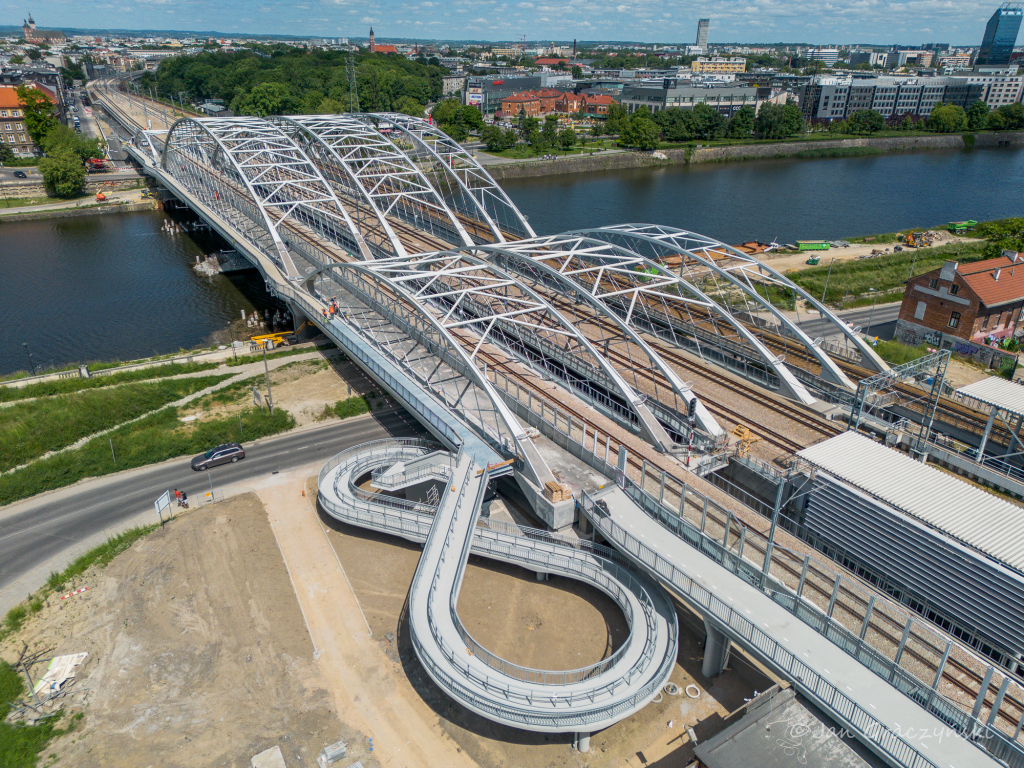 Zakończono budowę kładki Grzegórzki-Zabłocie