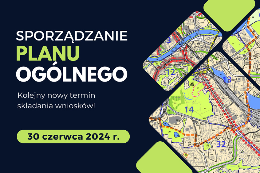 Kolejne przedłużenie terminu składania wniosków do Planu Ogólnego Miasta Krakowa!