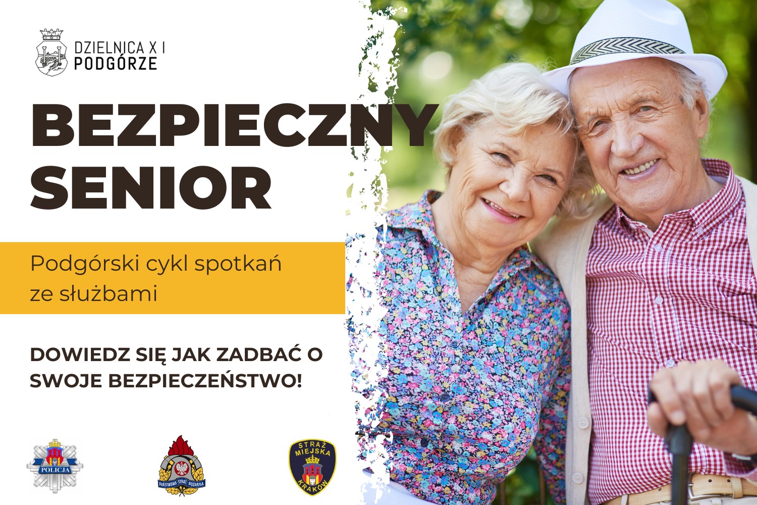 Powraca cykl spotkań BEZPIECZNY SENIOR - zaczynamy od Osiedla Przewóz!