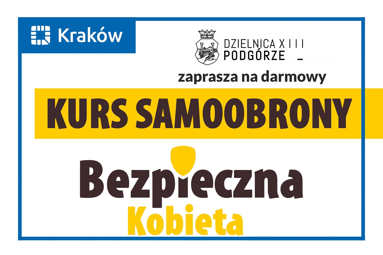 Zapraszamy na kurs samoobrony dla kobiet!